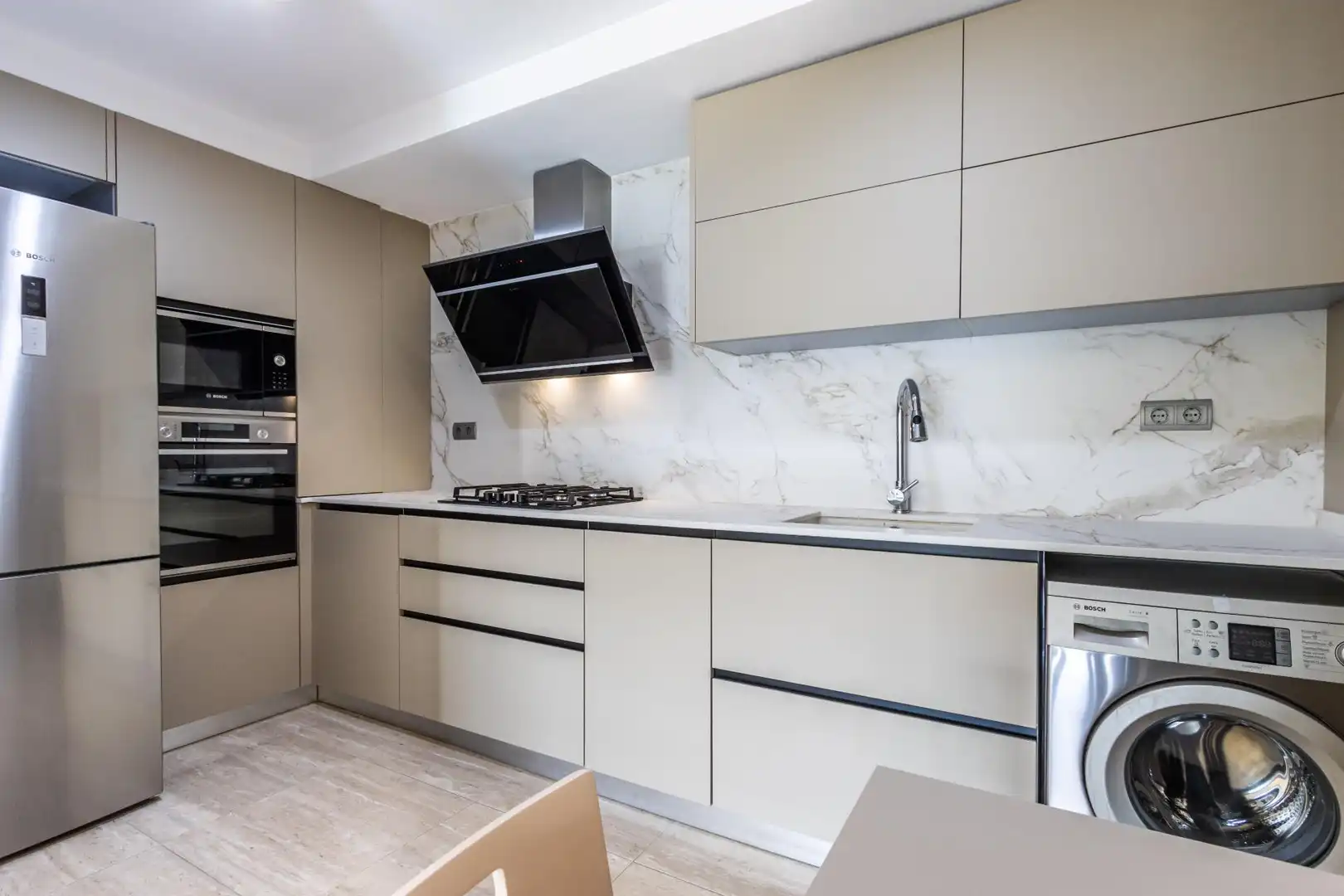 Cocina de Piso en venta en Sabadell con Aire acondicionado, Calefacción y Terraza