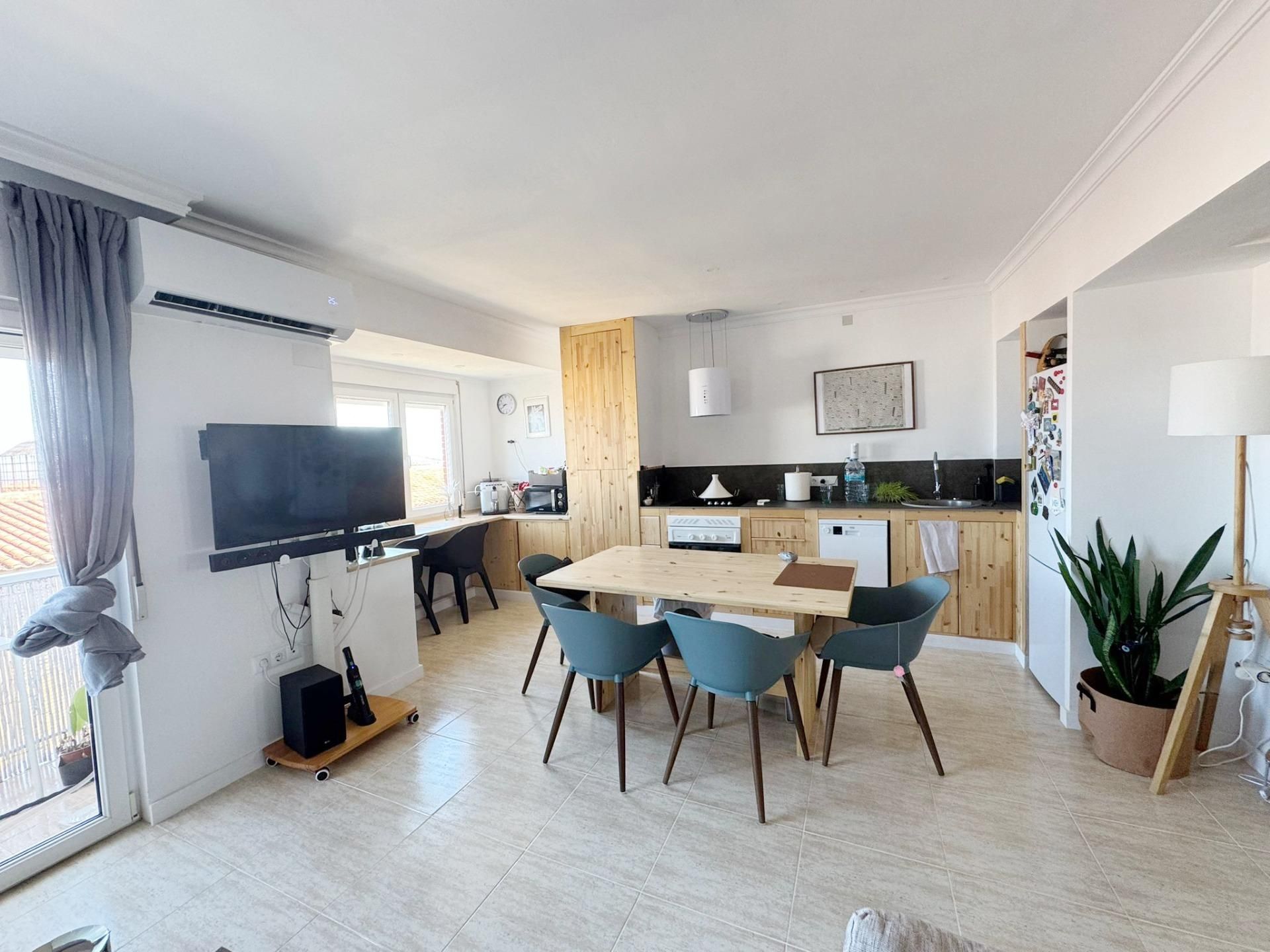 Kitchen of Attic for sale in Dénia  with Air Conditioner, Heating and Balcony