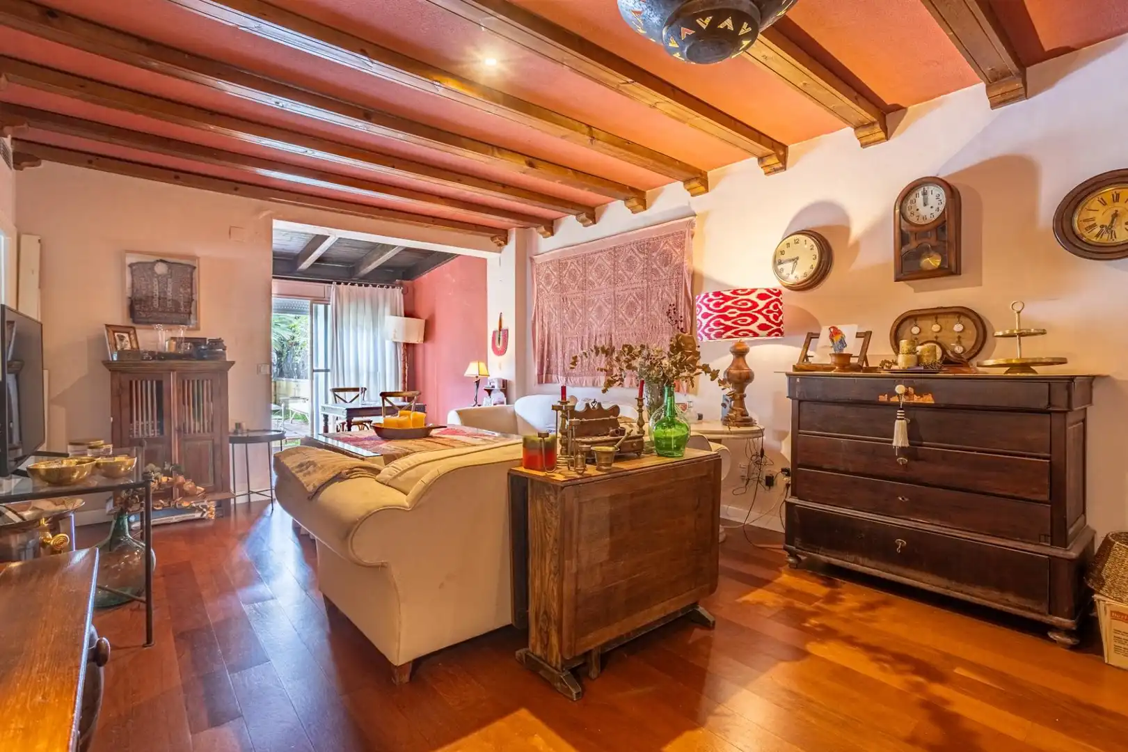 Sala de estar de Piso en venta en Tomares con Aire acondicionado, Jardín privado y Piscina comunitaria