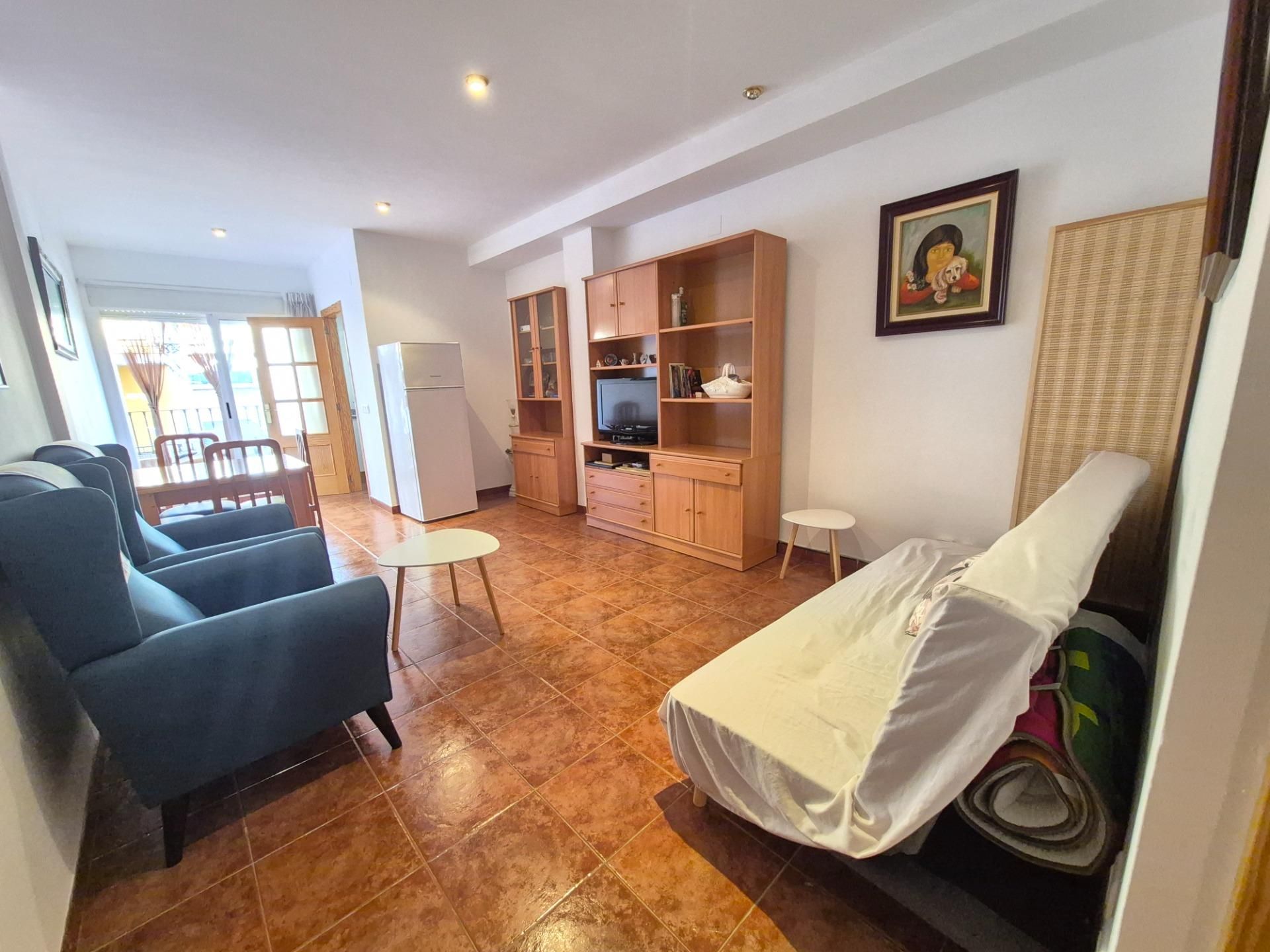 Sala d'estar de Pis en venda en Siete Aguas amb Terrassa i Balcó