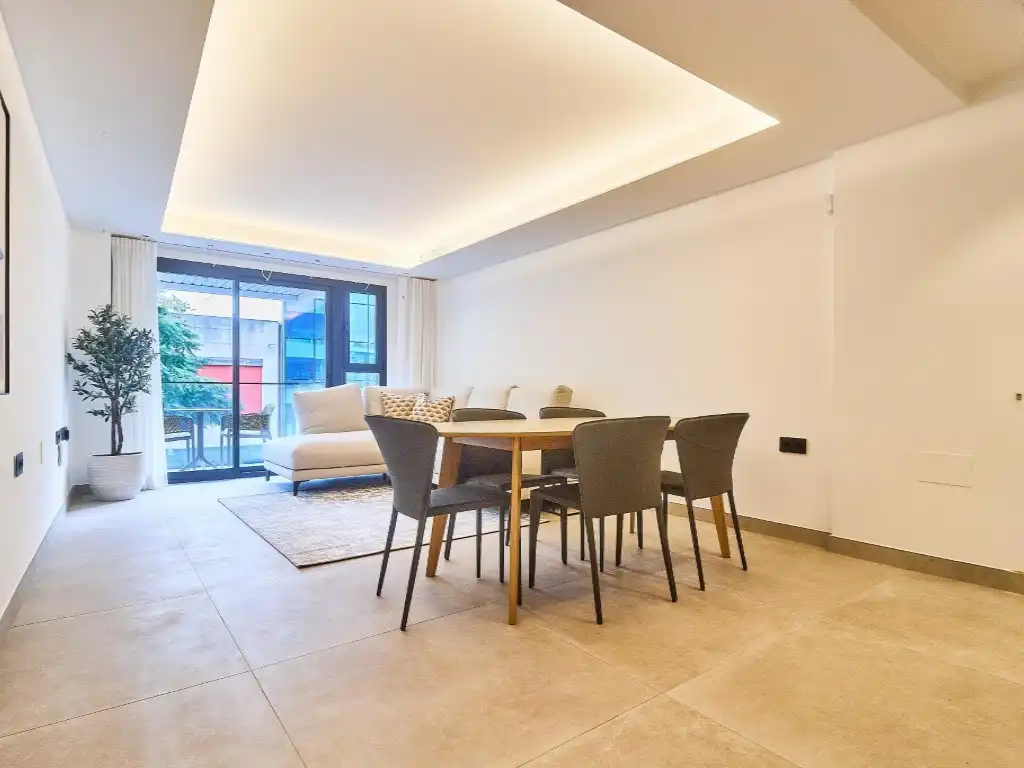 Esszimmer von Wohnung zum Verkauf in Fuengirola mit Klimaanlage, Terrasse und Ofen
