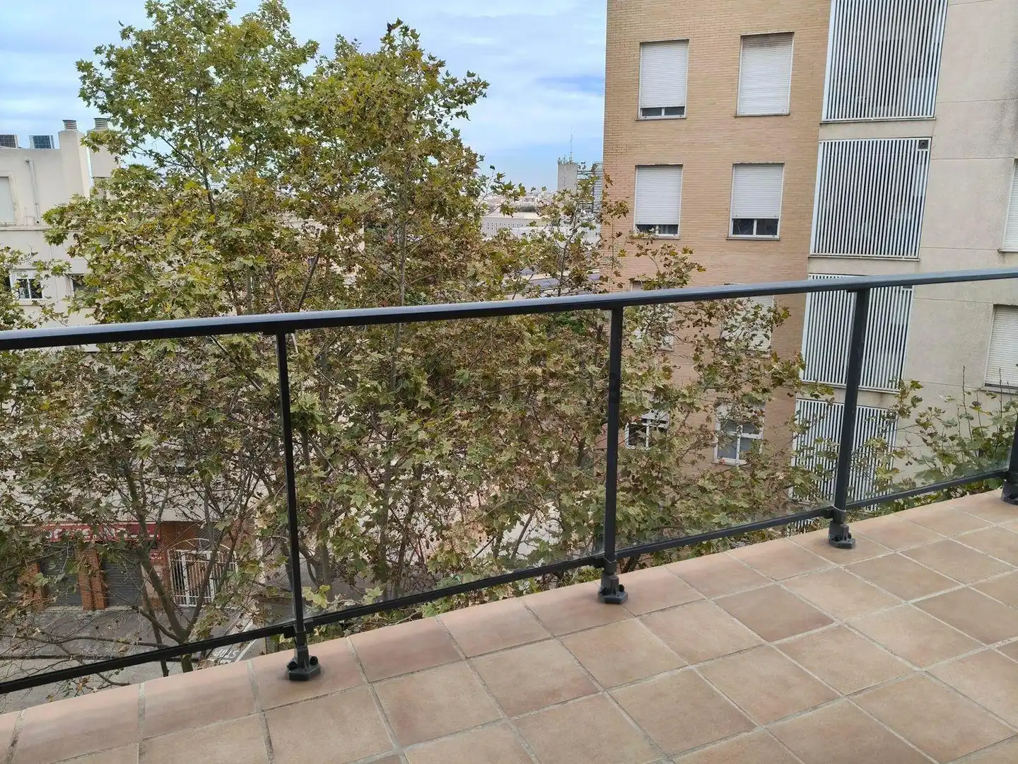 Balcony of Flat for rent in Valterna