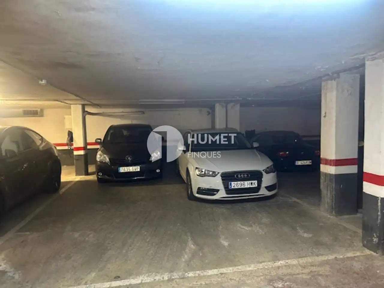 Parking of Flat for sale in Sant Cugat del Vallès  with Air Conditioner, Heating and Private garden