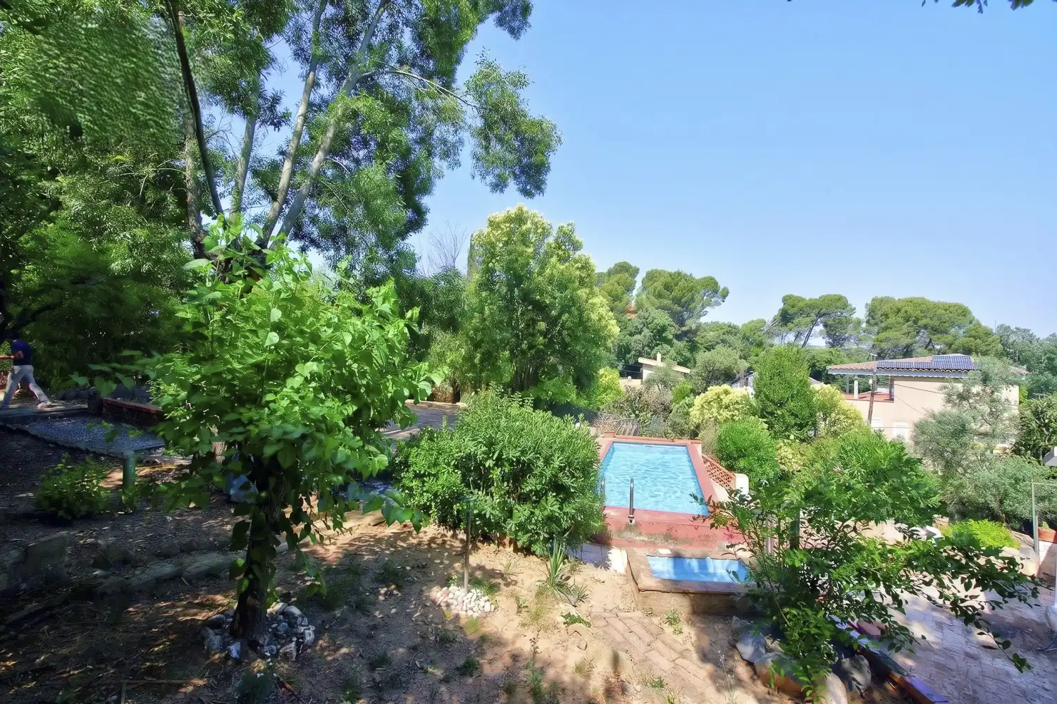 Garden of Houses for sale in Sant Cugat del Vallès  with Private garden and Swimming Pool