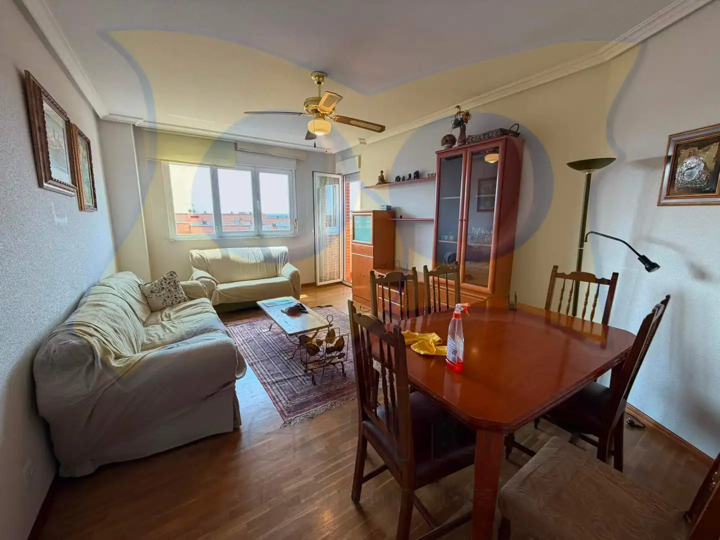 Sala de estar de Piso de alquiler en Salamanca con Aire acondicionado, Calefacción y Terraza