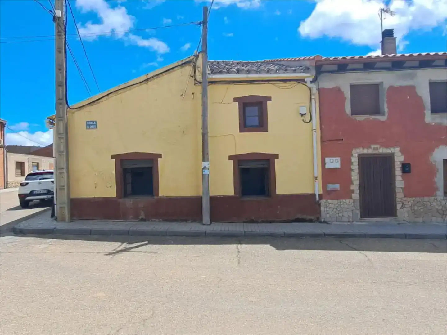 Vista exterior de Casa adosada en venda en Vega de Villalobos, Zamora