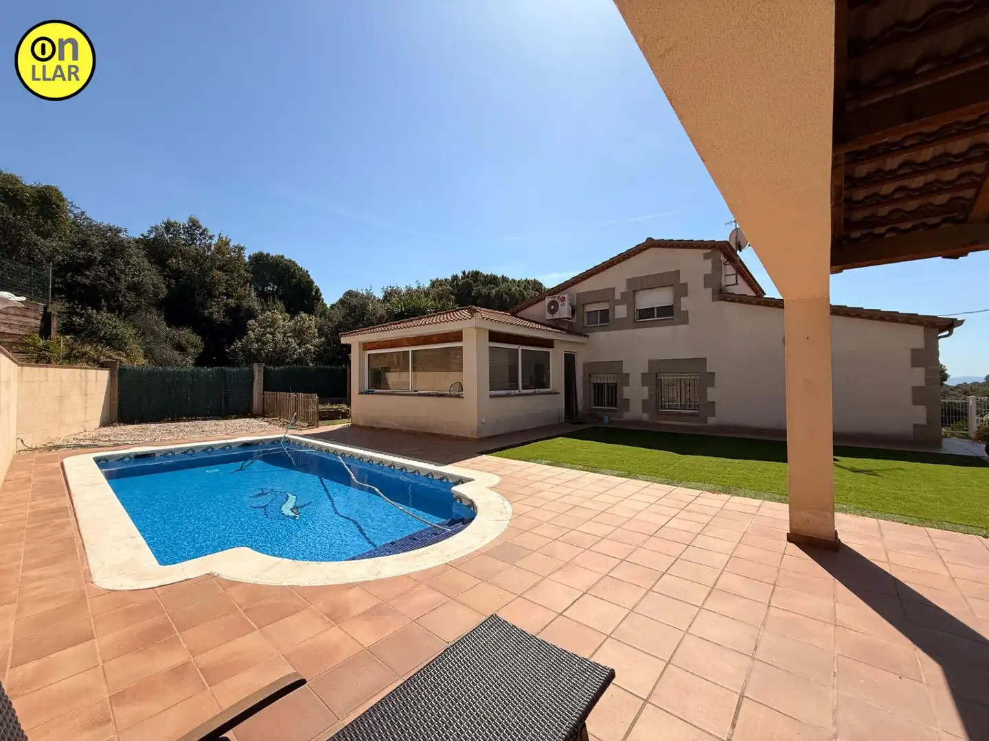 Jardín de Casa o chalet en venta en L'Ametlla del Vallès con Calefacción, Jardín privado y Terraza