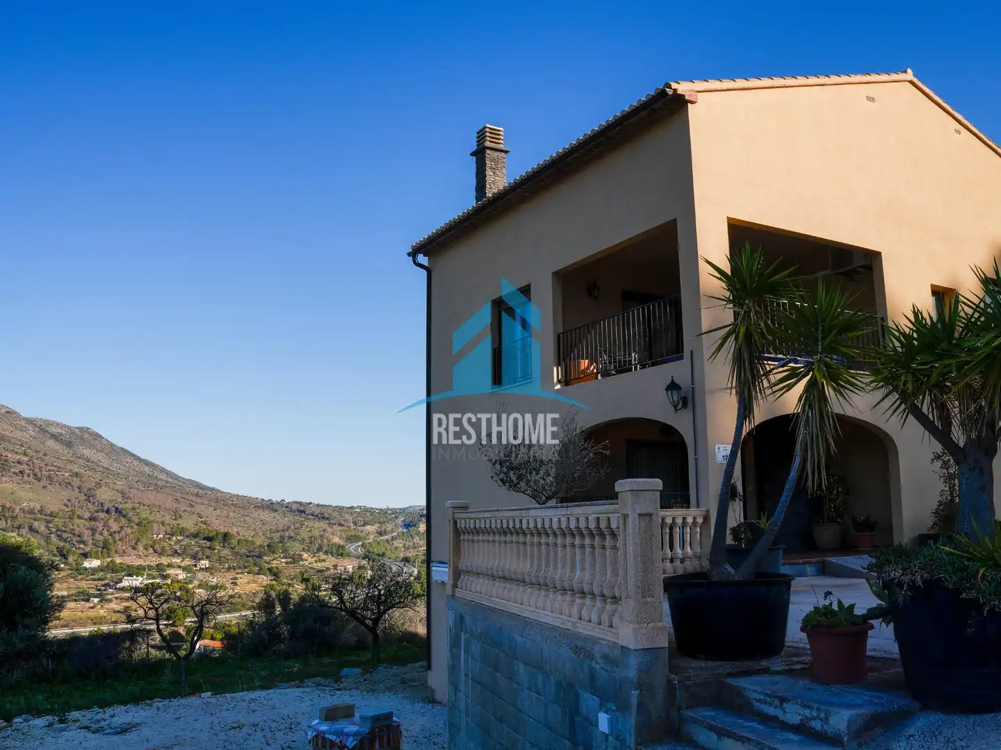 Vista exterior de Casa o xalet en venda en Benissa amb Aire condicionat, Calefacció i Jardí privat