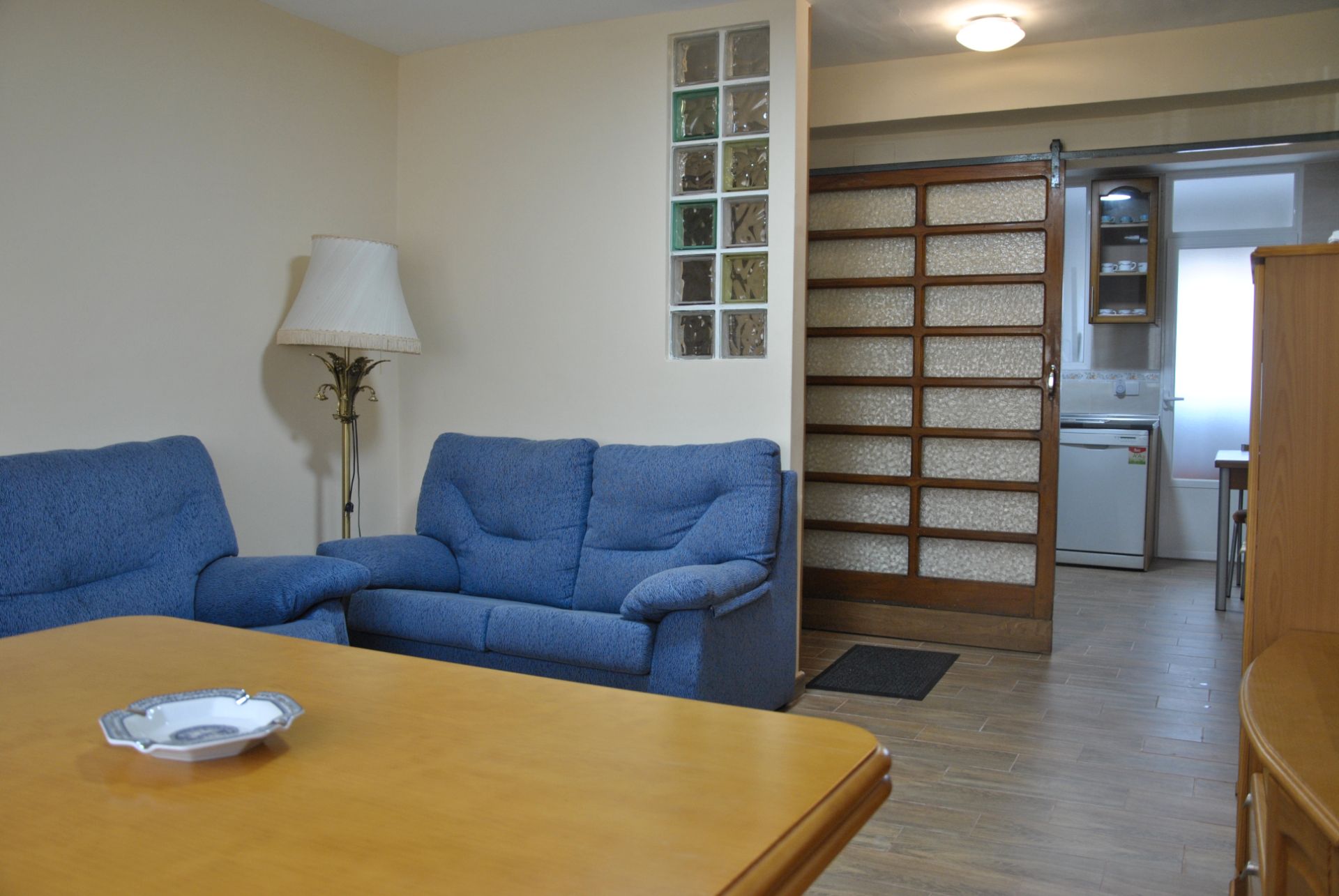 Sala d'estar de Pis de lloguer en Plasencia amb Aire condicionat, Calefacció i Moblat