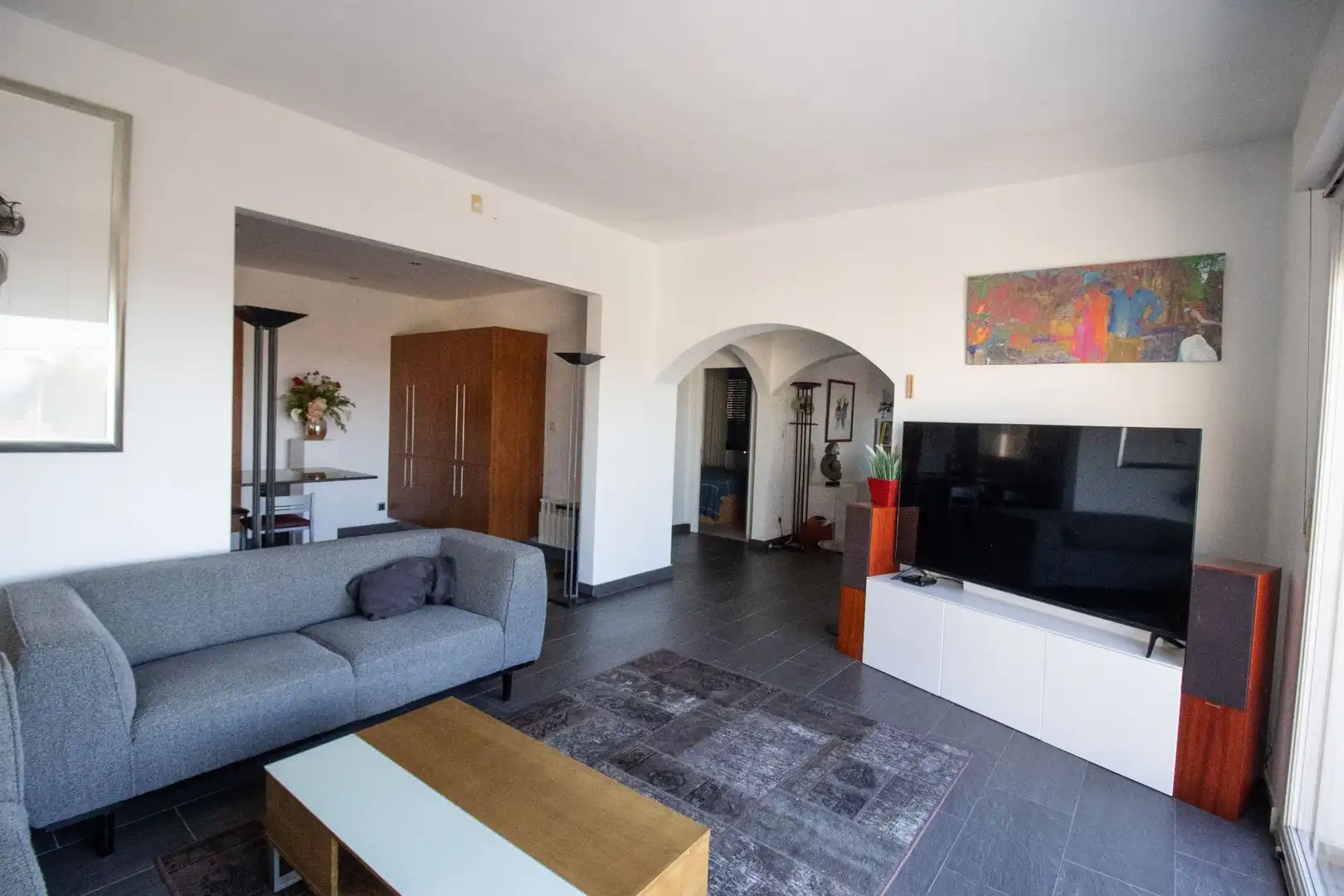 Sala d'estar de Casa o xalet en venda en Roses amb Aire condicionat, Calefacció i Terrassa