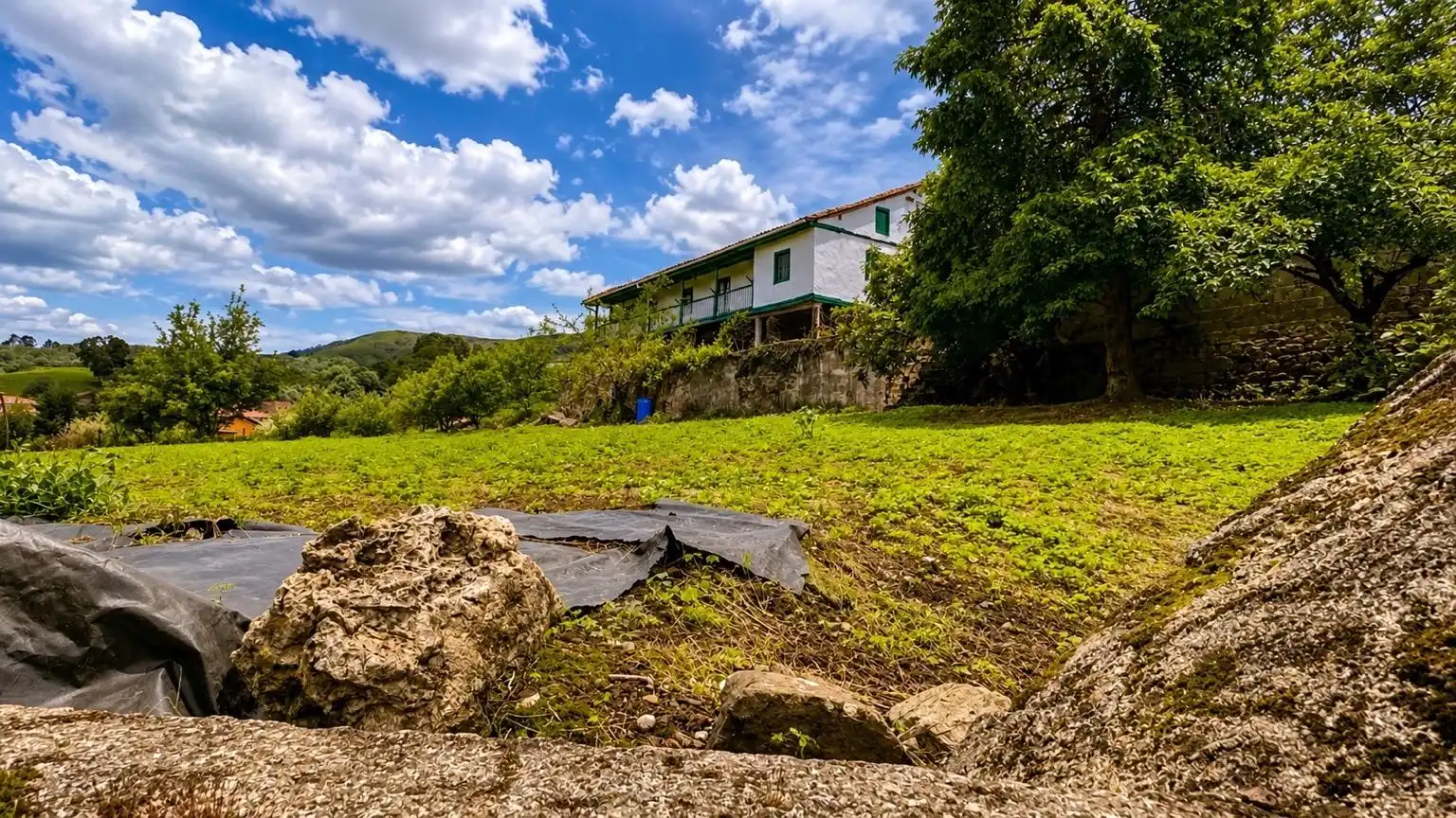 Vista exterior de Finca rústica en venta en Anievas con Trastero y Balcón