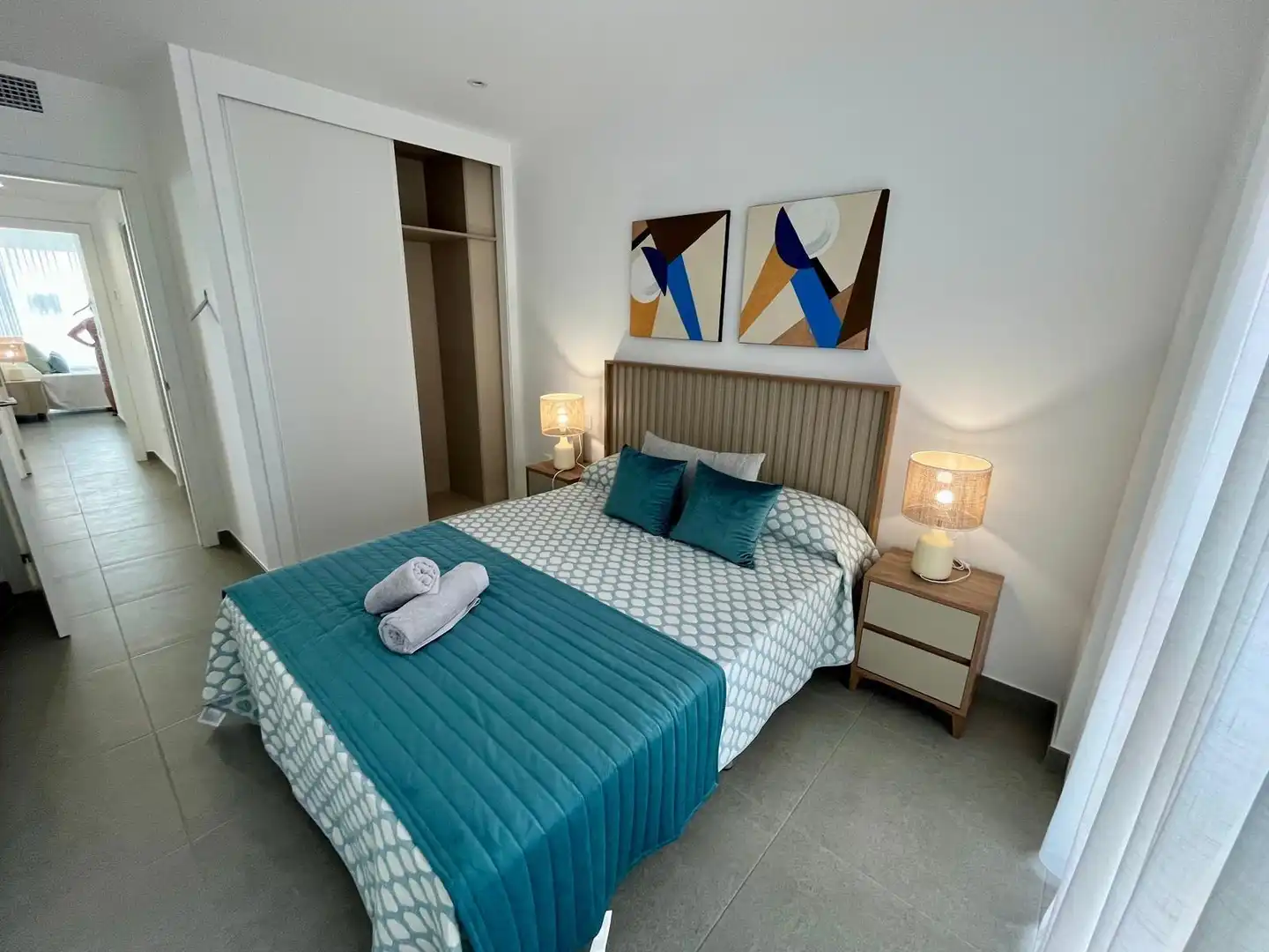 Dormitori de Apartament en venda en Murcia amb Terrassa