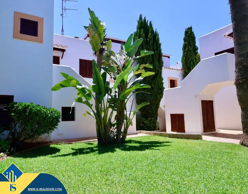 Garten von Wohnung zum Verkauf in Santa Eulària des Riu mit Terrasse, Möbliert und Gemeinschaftspool