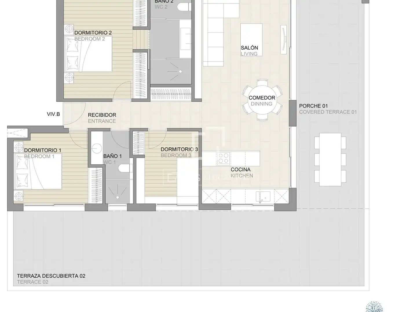 Wohnung mit Terrasse zum Verkauf in Ponent, imagen 21