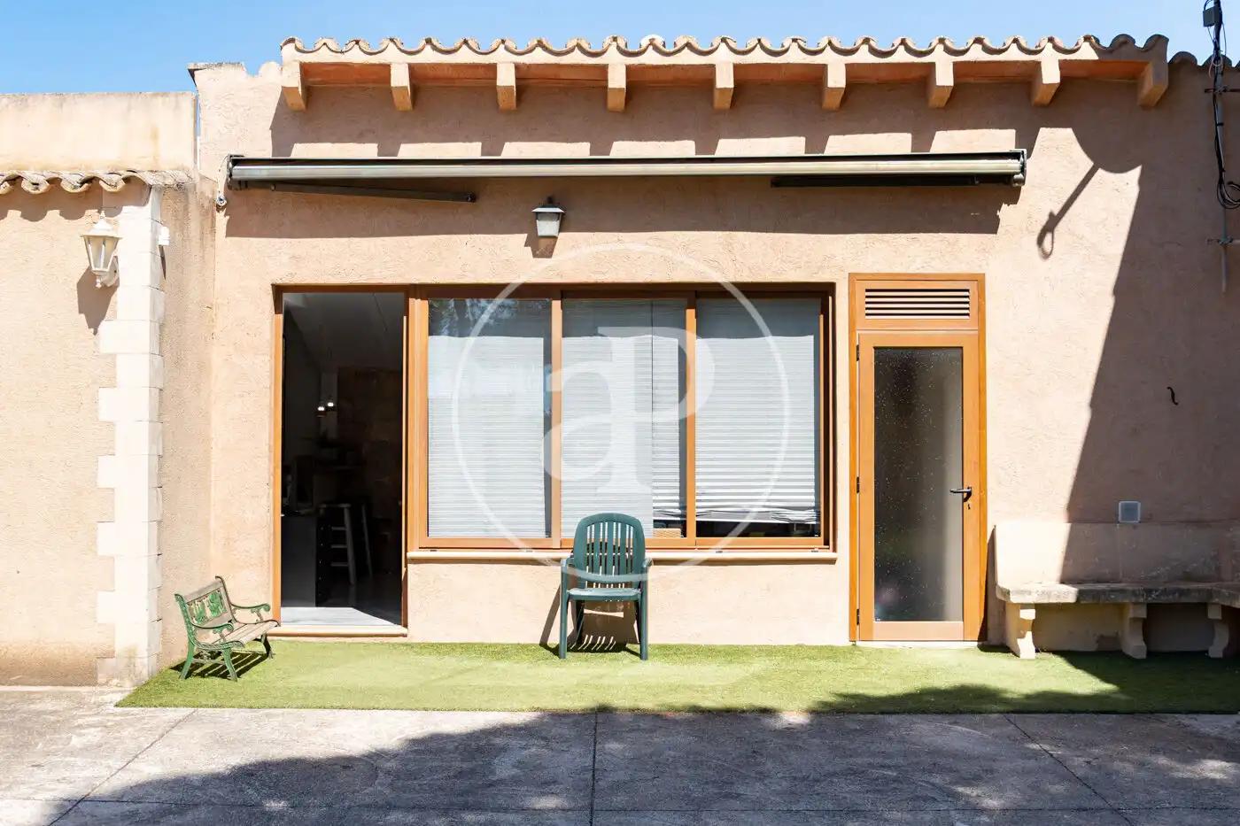 Vista exterior de Casa o chalet en venta en Campos con Aire acondicionado, Calefacción y Jardín privado