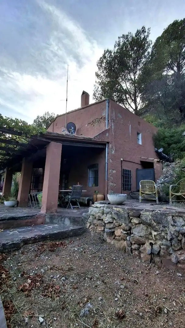 Vista exterior de Finca rústica en venda en Cabanes amb Jardí privat, Terrassa i Piscina