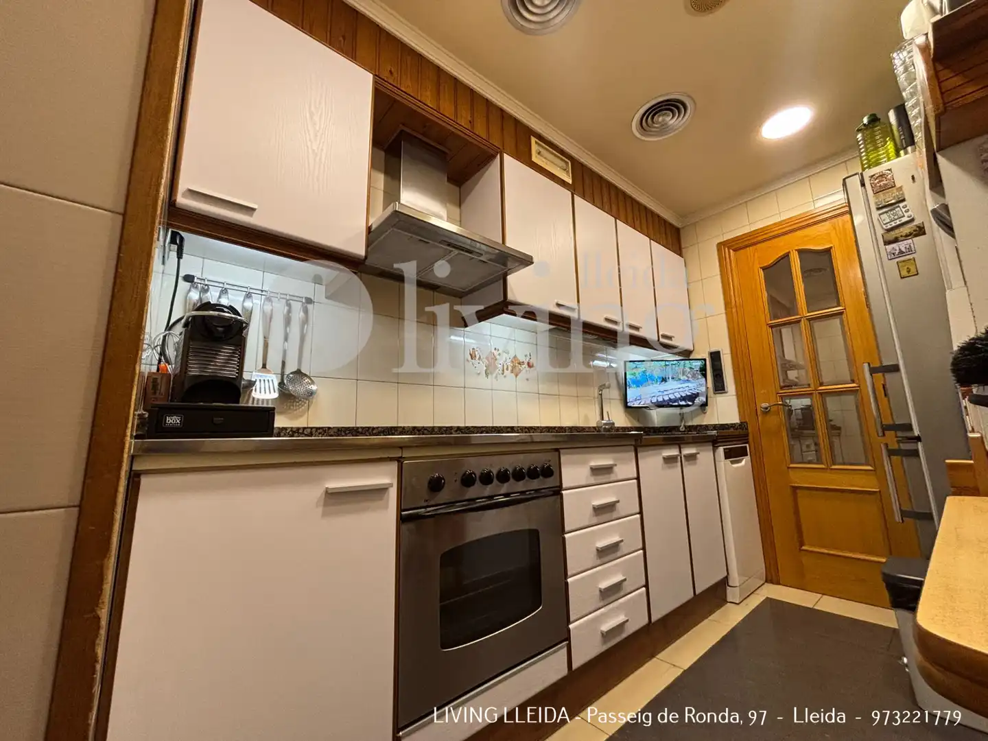 Kitchen of Flat for sale in Lleida  with Air Conditioner, Heating and Furnished