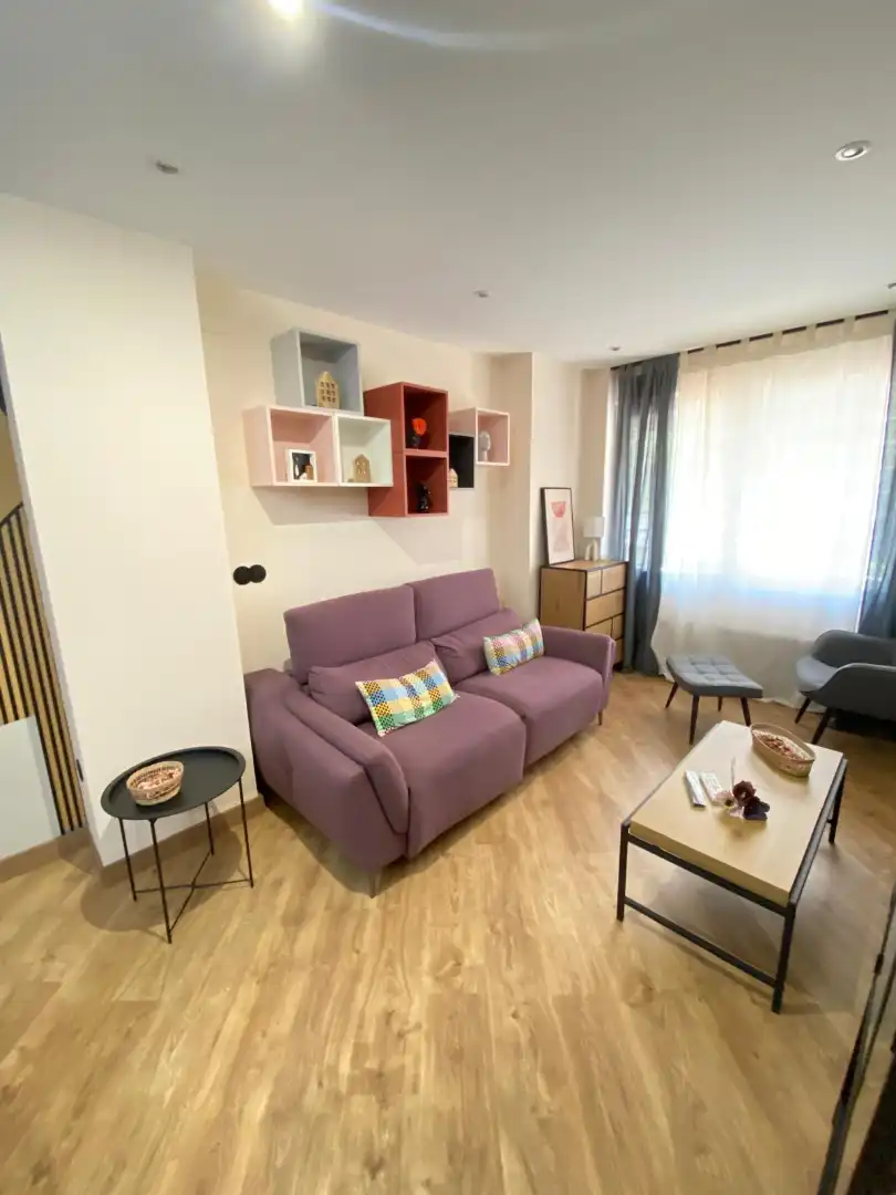 Living room of Apartments for rent in Ciudad Real  with Air Conditioner, Heating and Parquet flooring