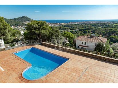 Piscina de Casa o xalet en venda en Blanes amb Jardí privat, Terrassa i Piscina