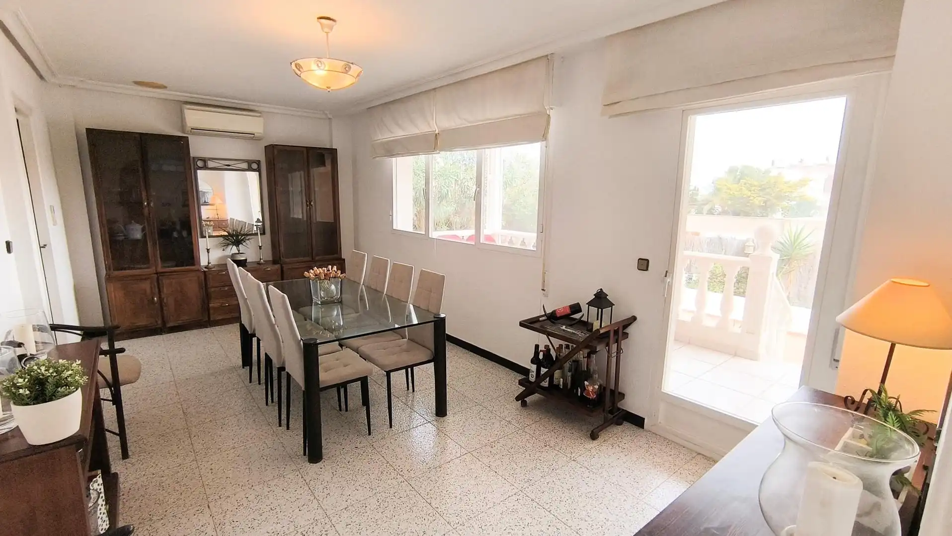 Esszimmer von Einfamilien-Reihenhaus zum Verkauf in La Manga del Mar Menor mit Terrasse