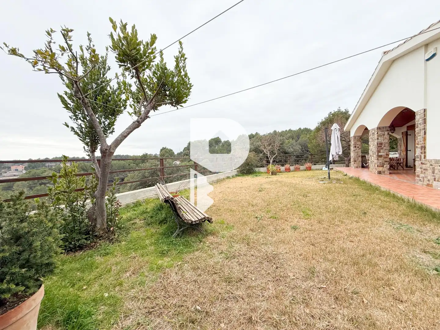 Garden of Houses for sale in Rubí  with Private garden, Terrace and Balcony