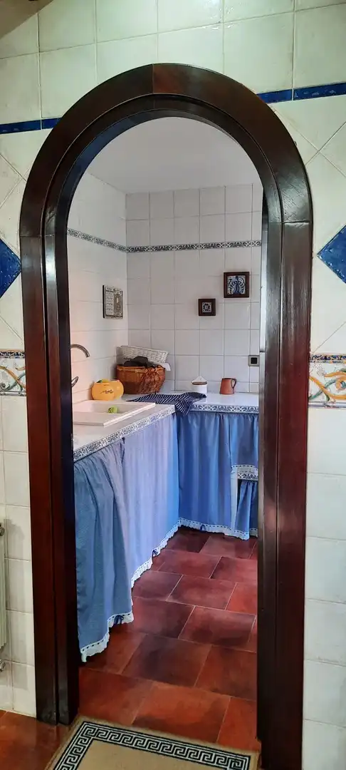 Cuina de Casa o xalet en venda en Puçol amb Calefacció, Jardí privat i Terrassa