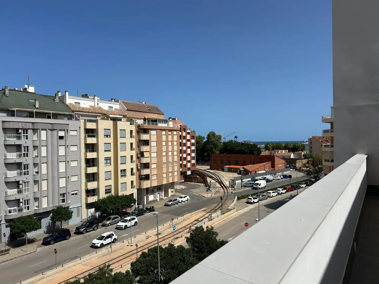 Vista exterior de Apartamento de alquiler en Dénia con Aire acondicionado, Jardín privado y Terraza