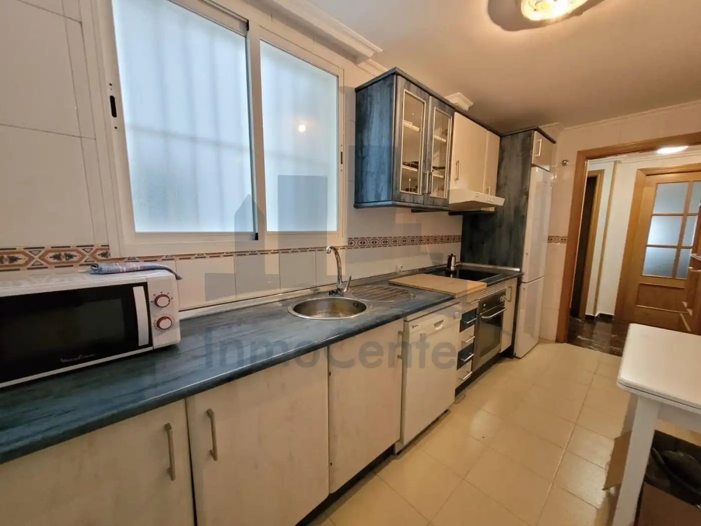 Cocina de Piso de alquiler en Badajoz con Terraza y Amueblado