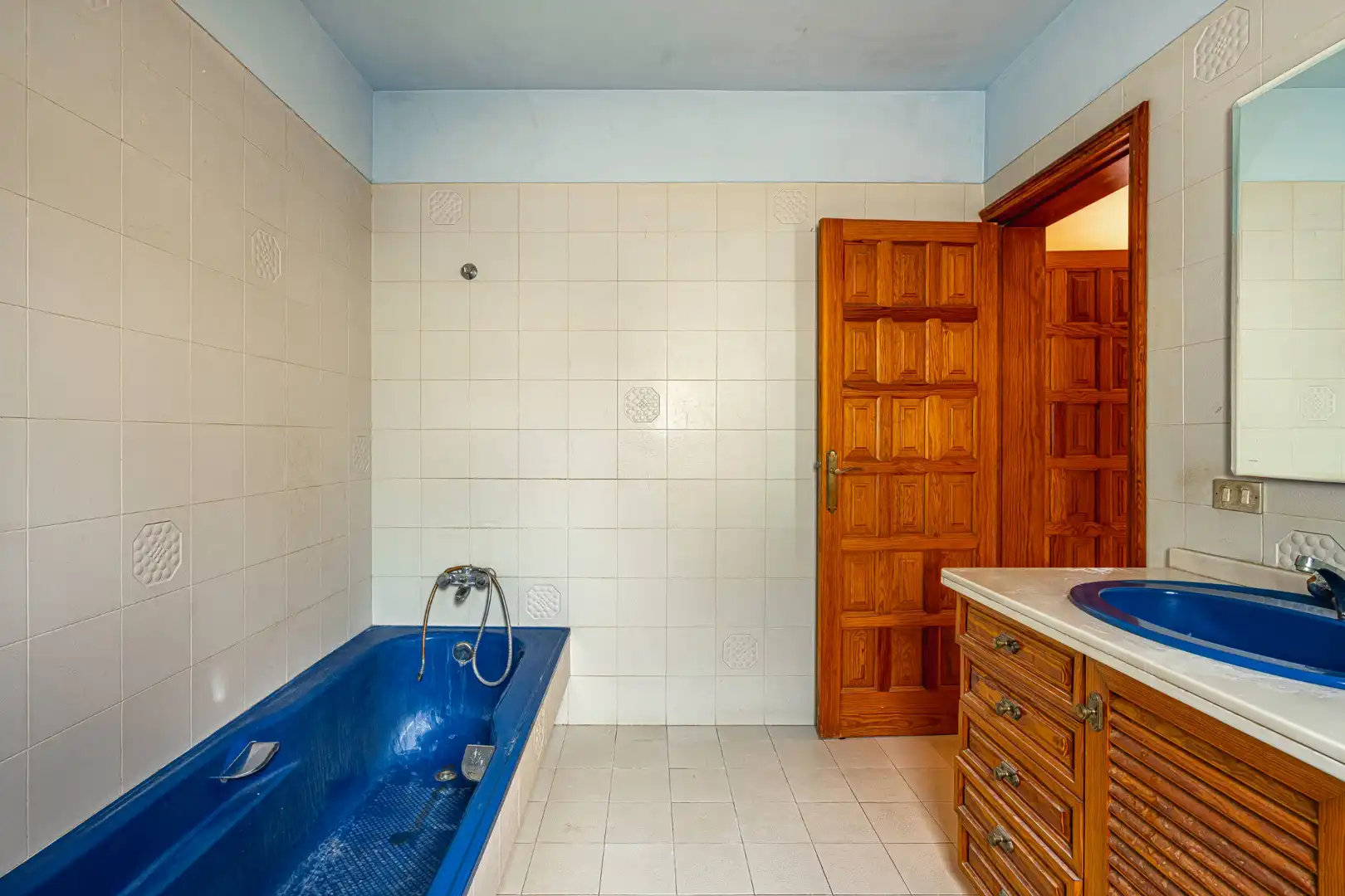 Baño de Casa o chalet en venta en El Rosario con Aire acondicionado, Jardín privado y Terraza