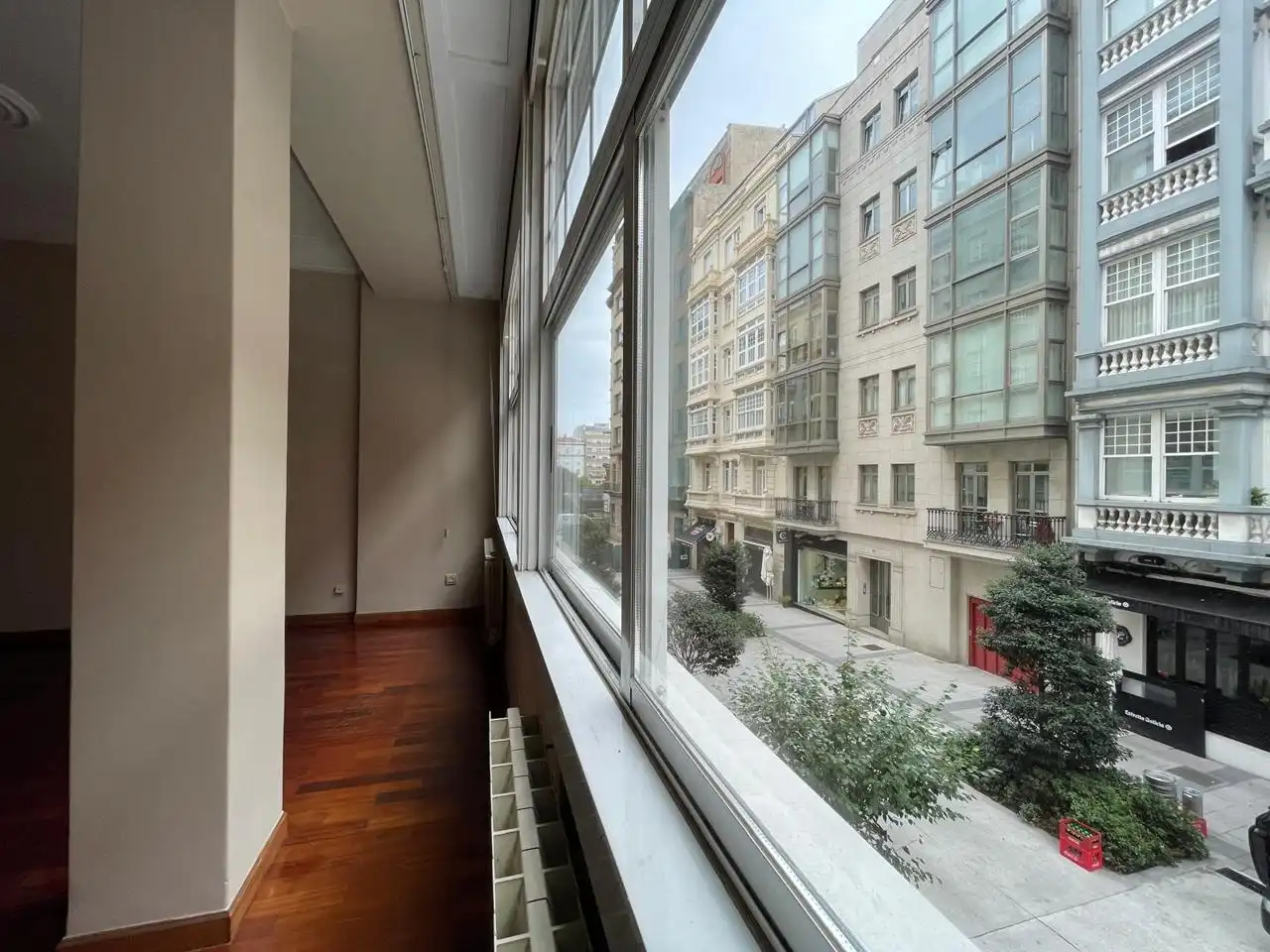 Vista exterior de Piso en venta en A Coruña Capital  con Calefacción, Parquet y Trastero
