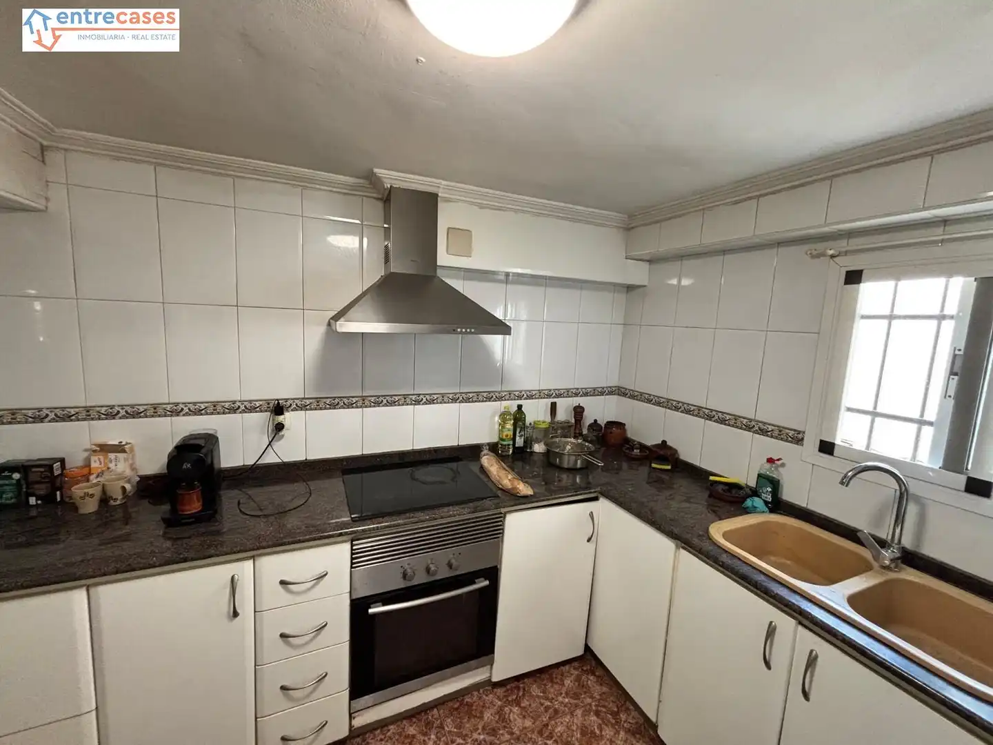 Cuina de Finca rústica en venda en Sagunto / Sagunt amb Aire condicionat, Terrassa i Piscina