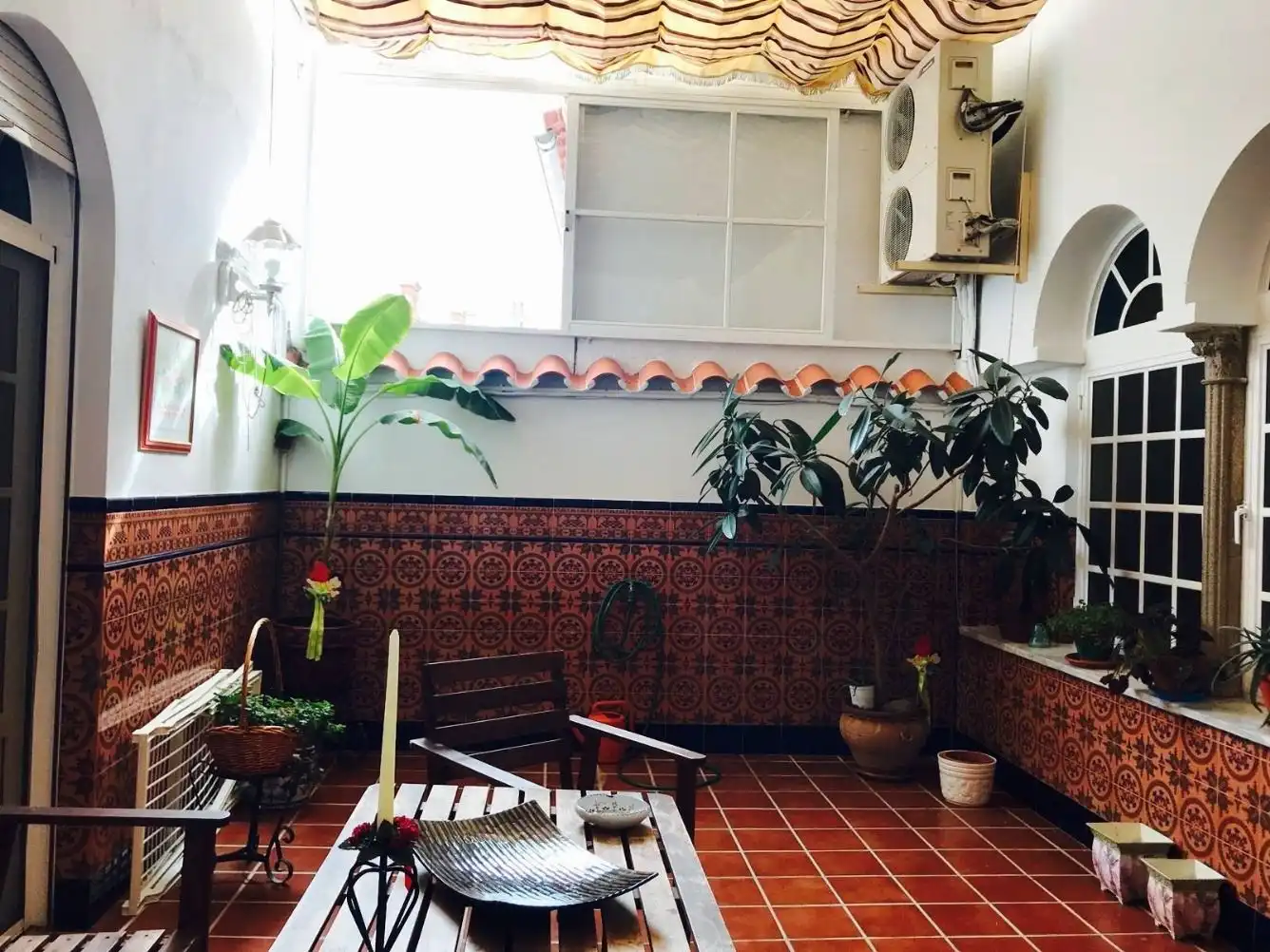 Terrace of Flat for sale in Llerena  with Air Conditioner, Oven and Washing machine