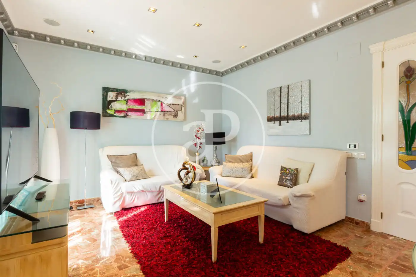Sala de estar de Casa o chalet en venta en Elda con Aire acondicionado, Calefacción y Jardín privado