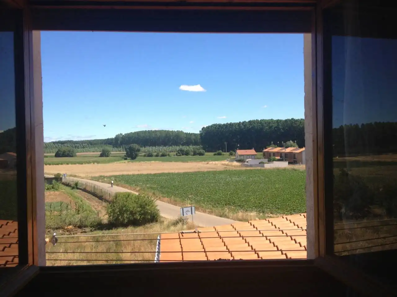 Jardí de Pis en venda en Hospital de Órbigo amb Calefacció, Parquet i Terrassa