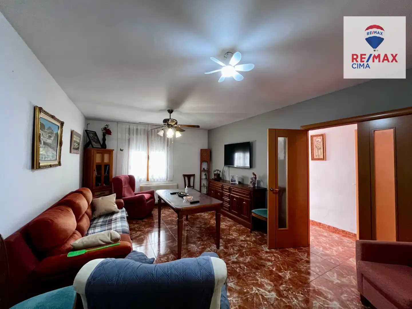 Sala de estar de Casa o chalet en venta en Galera con Aire acondicionado, Calefacción y Jardín privado