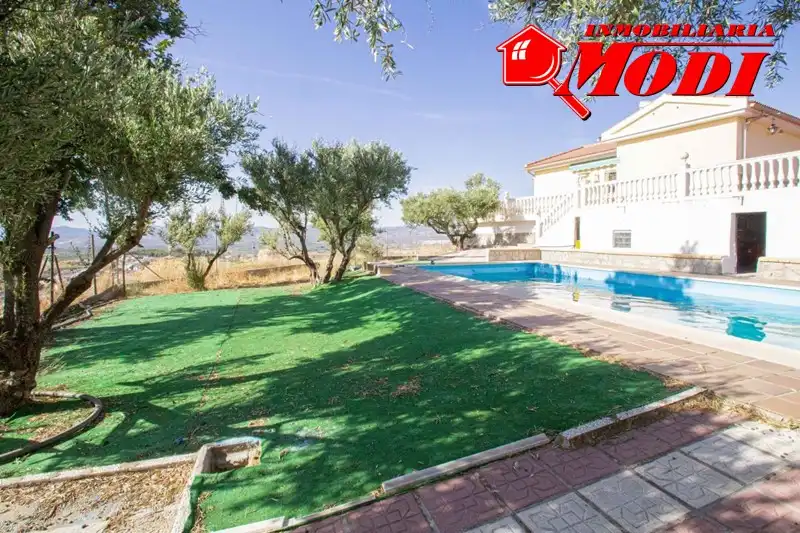 Piscina de Casa o xalet en venda en Moraleda de Zafayona amb Aire condicionat i Piscina
