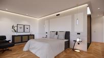 Bedroom of Single-family semi-detached for sale in  Madrid Capital  with Air Conditioner, Terrace and Swimming Pool