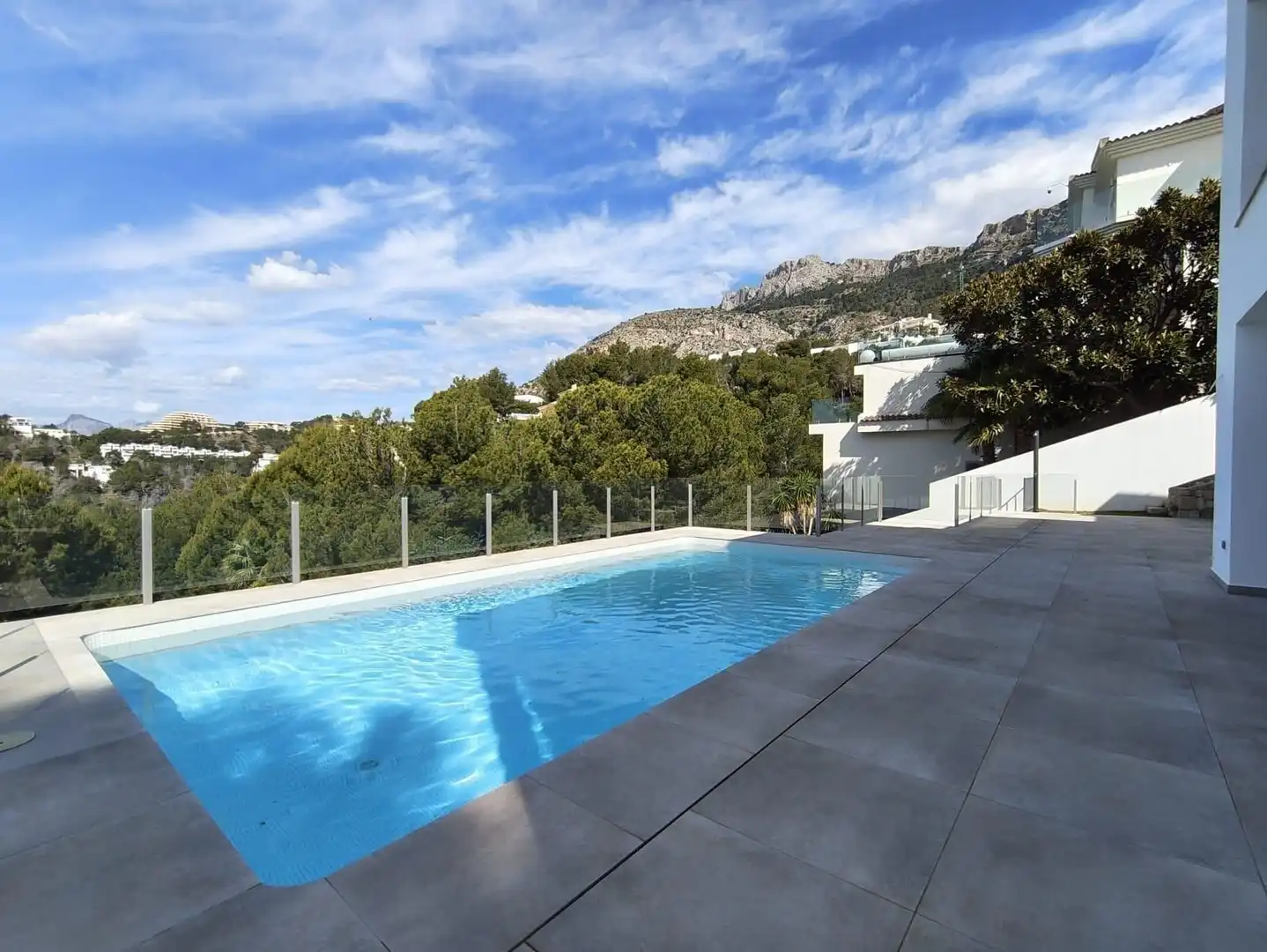 Swimming pool of Houses for sale in Altea  with Air Conditioner, Heating and Private garden