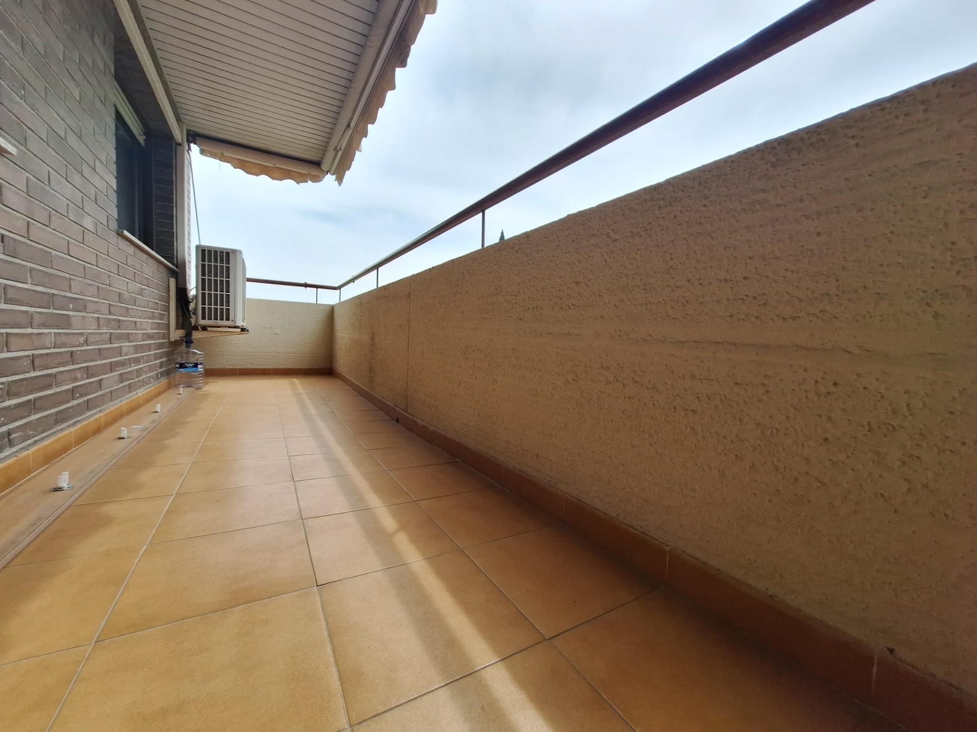 Terrace of Flat for sale in Sabadell  with Heating, Private garden and Parquet flooring