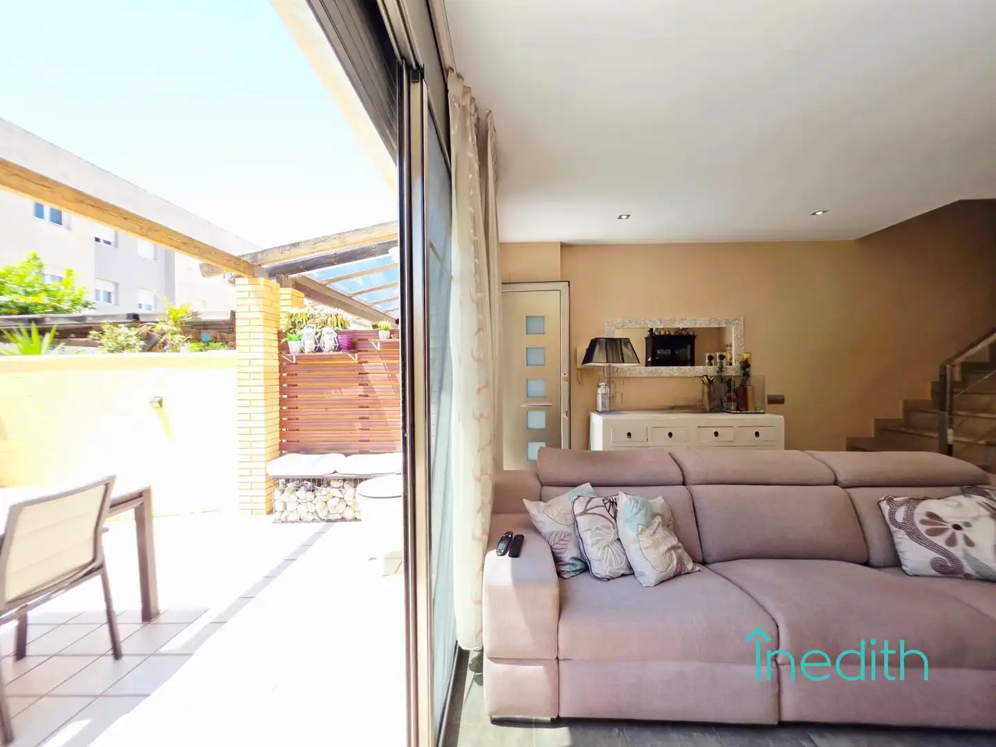 Living room of Houses for sale in Cubelles  with Air Conditioner, Heating and Private garden