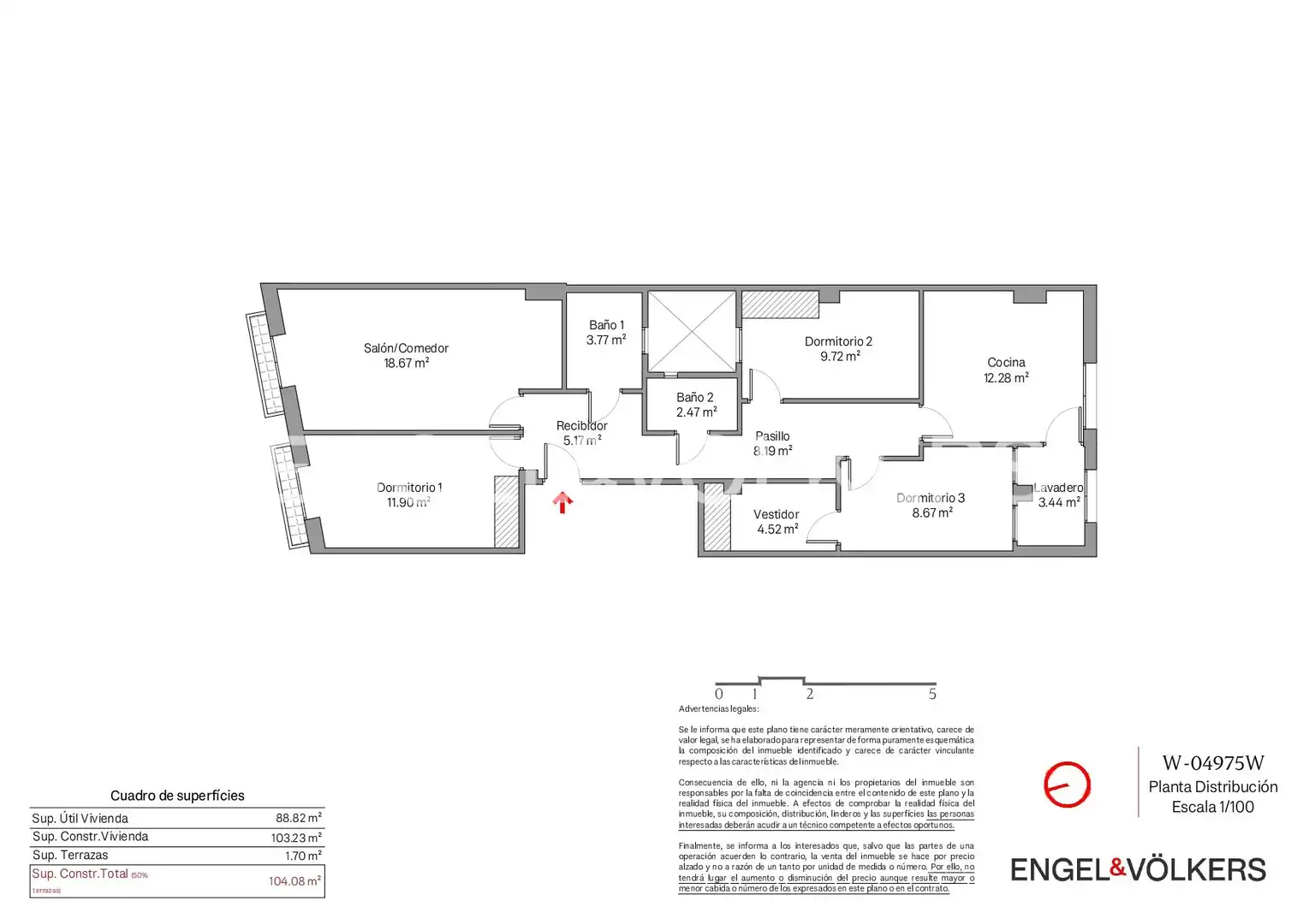 Flat for sale in Valencia  with Air Conditioner, Heating and Parquet flooring