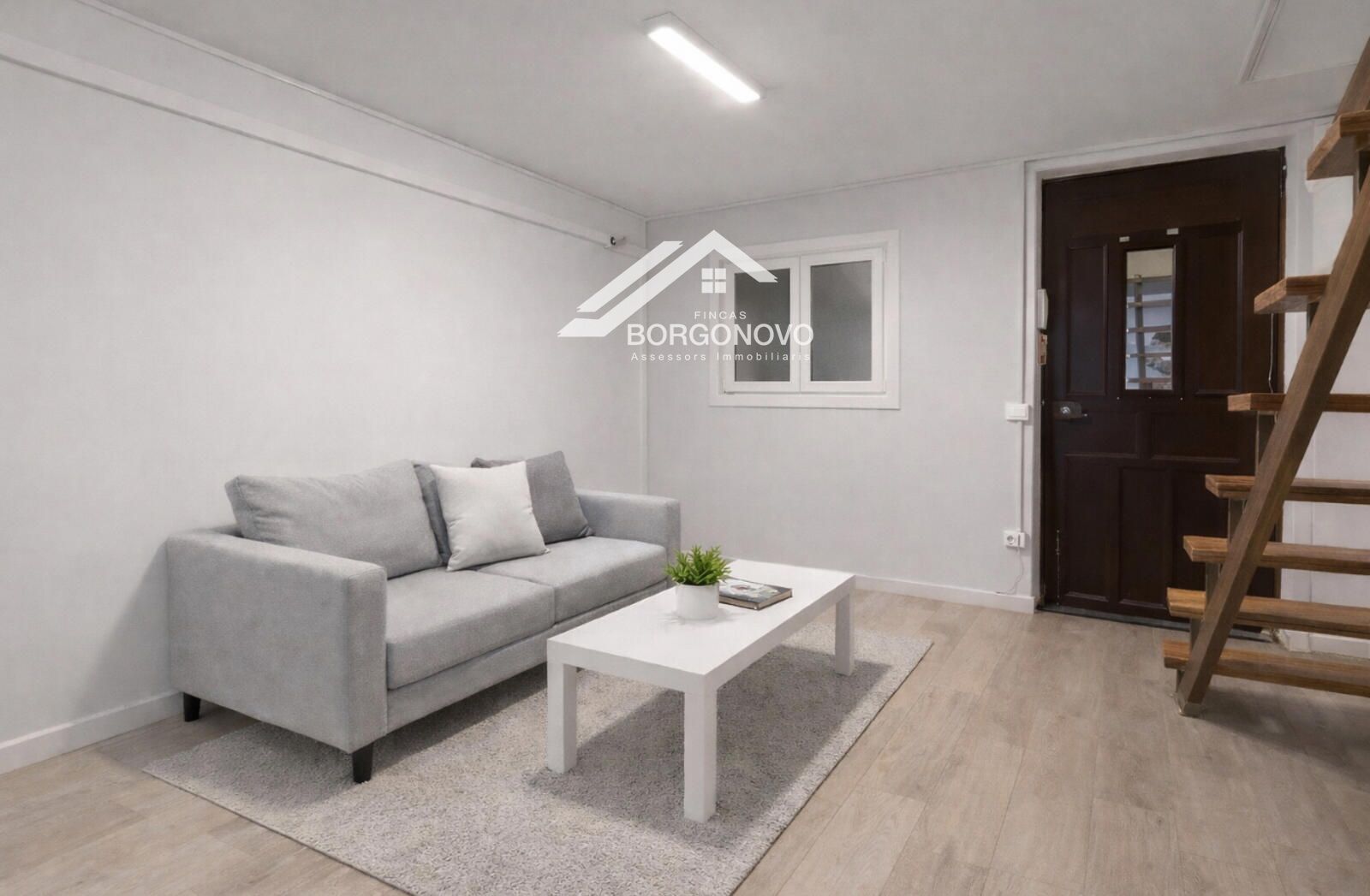 Sala d'estar de Dúplex en venda en  Barcelona Capital amb Terrassa