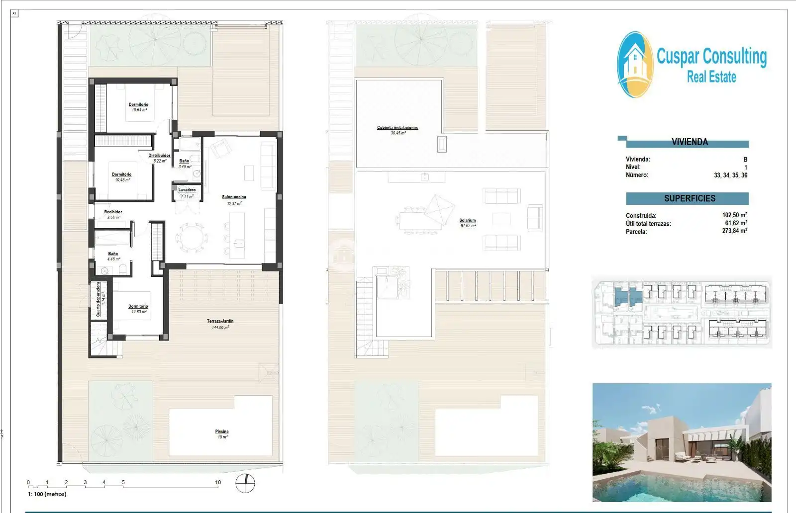 Villa mit Pool zum Verkauf in Centro, imagen 6