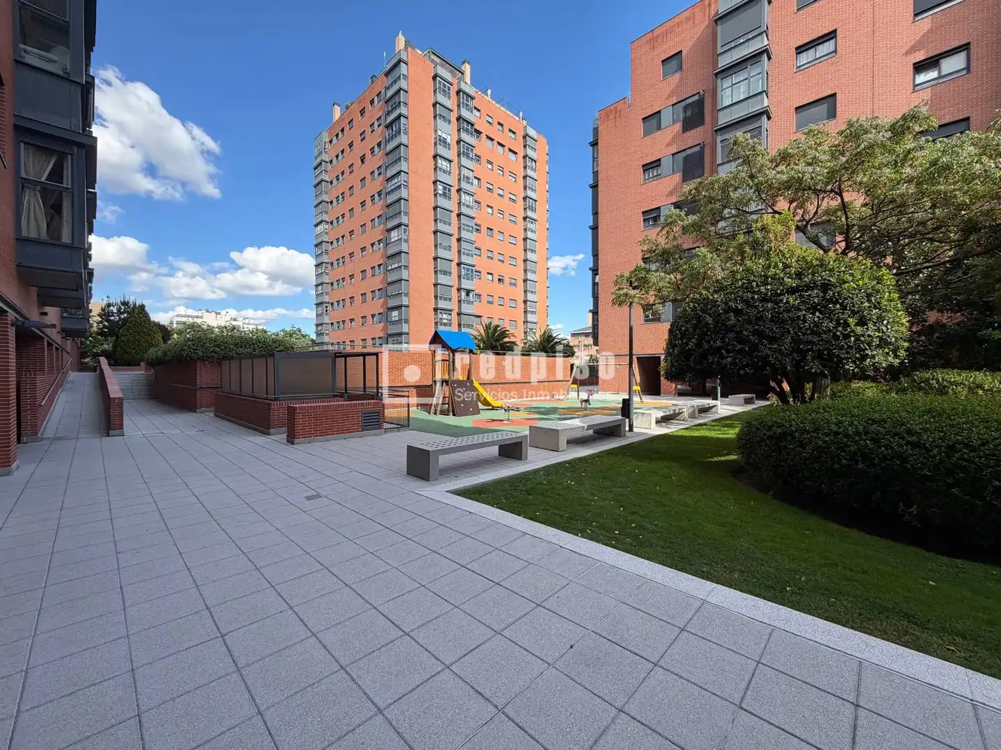 Terrace of Flat for sale in Madrid  with Air Conditioner, Heating and Private garden