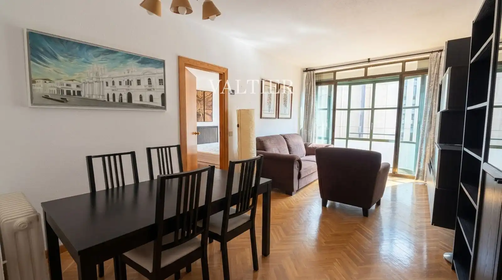 Sala de estar de Piso de alquiler en Chamartín
