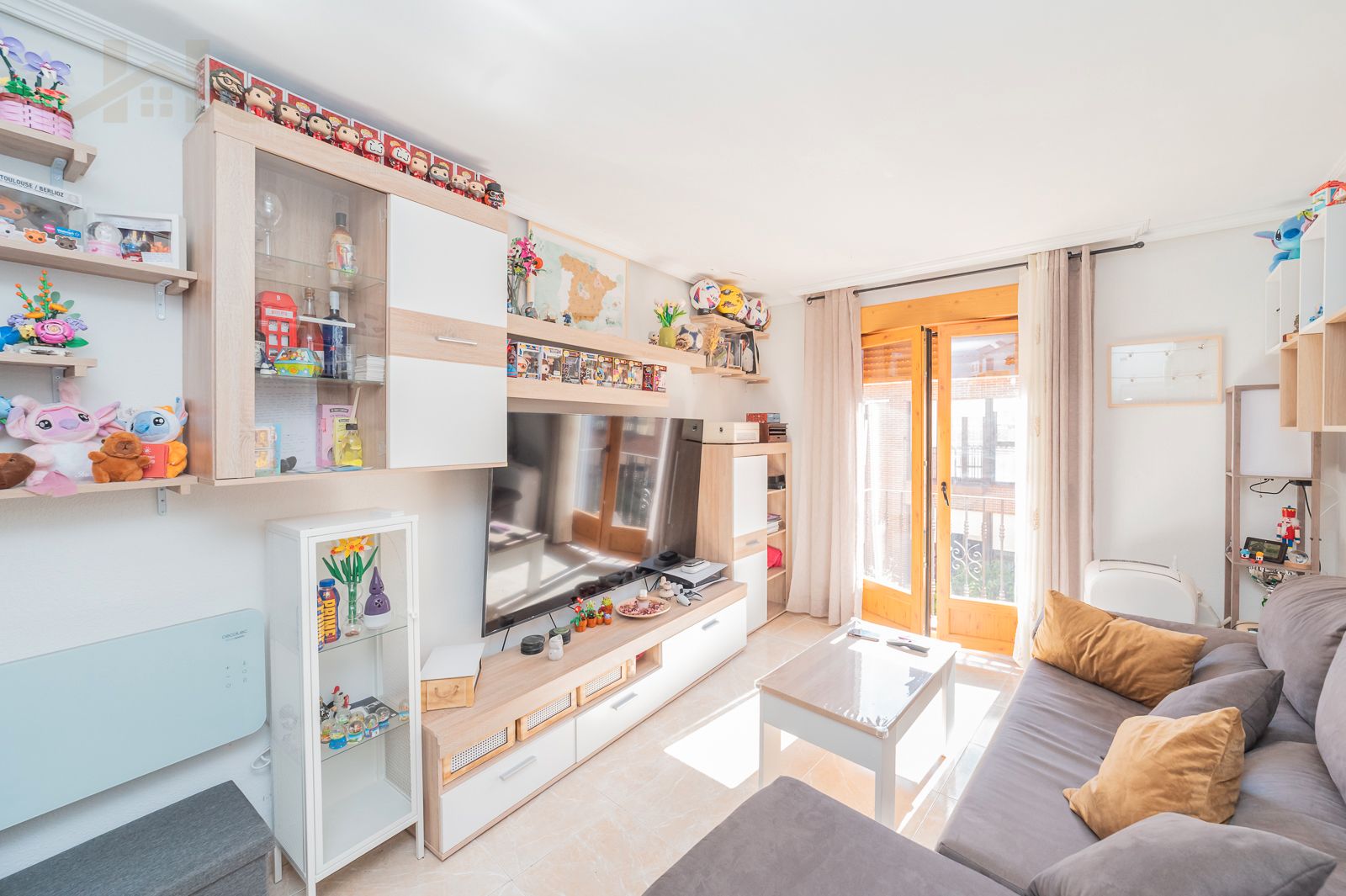 Living room of Flat for sale in Pinto  with Heating and Balcony
