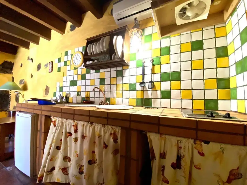 Cocina de Casa o chalet en venta en Valverde (Santa Cruz de Tenerife) con Aire acondicionado y Jardín privado