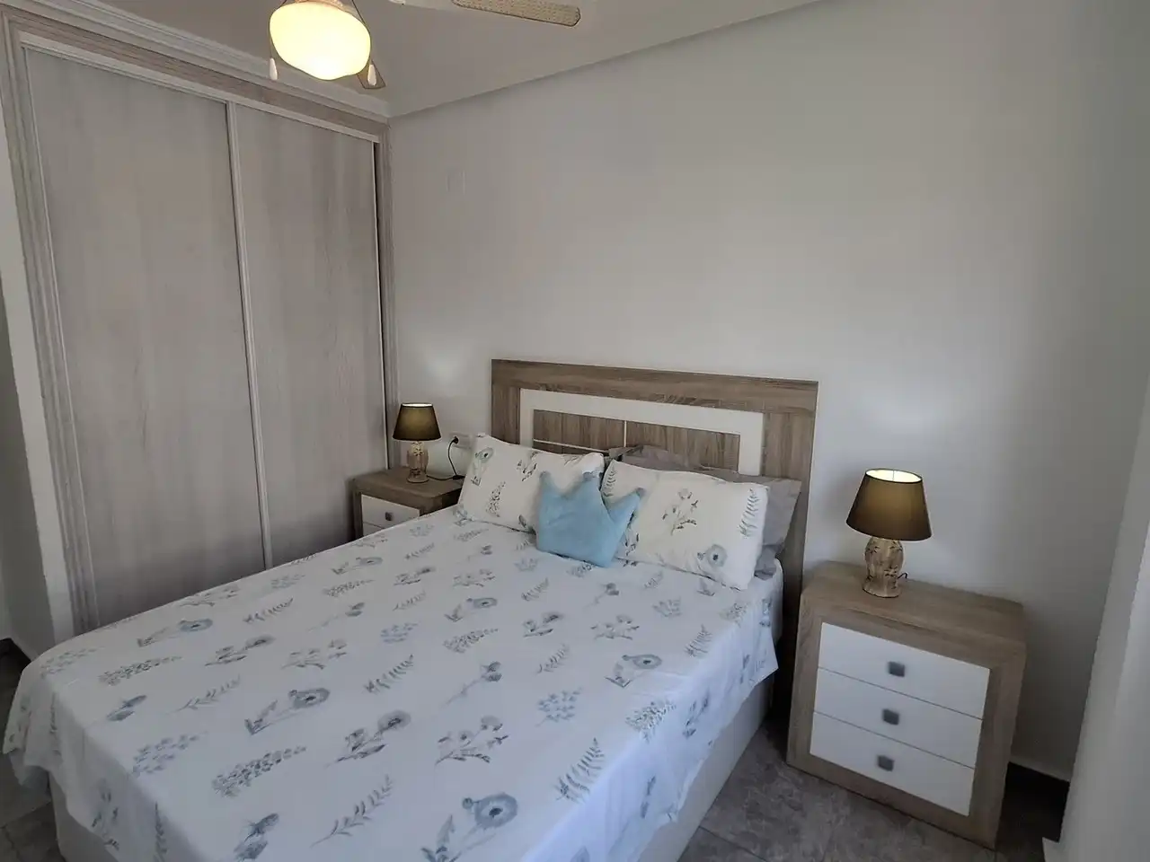 Dormitori de Apartament en venda en Mojácar amb Aire condicionat, Terrassa i Piscina