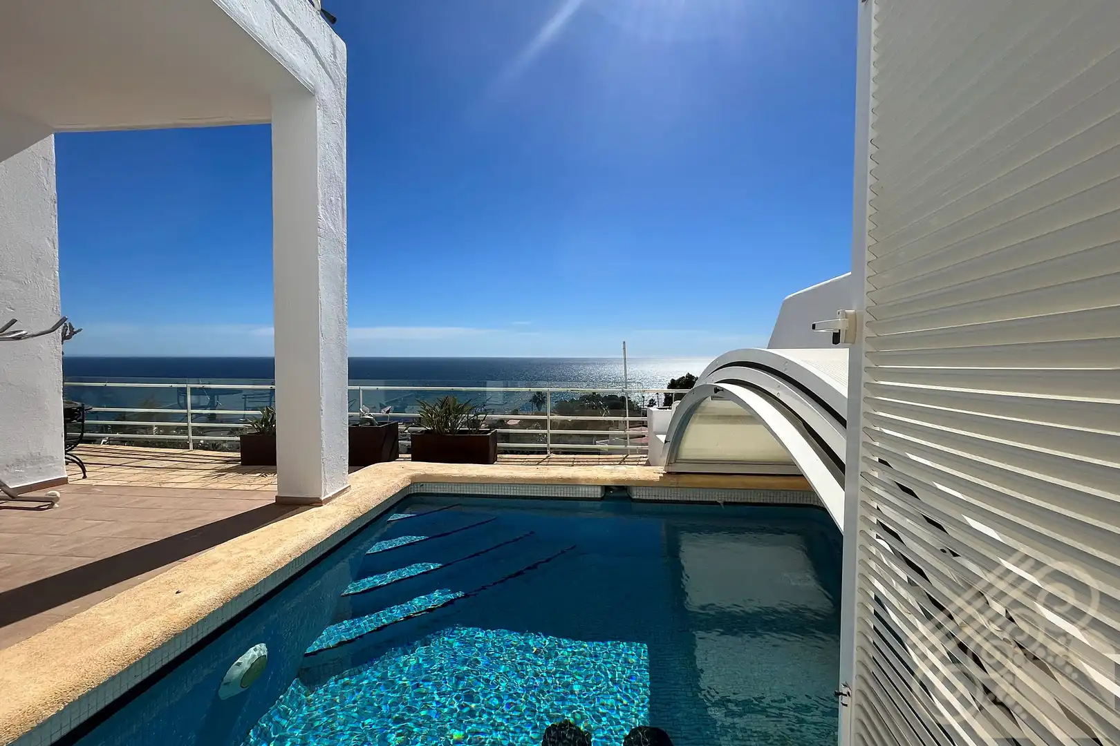 Swimming pool of Detached homes for sale in Mojácar  with Air Conditioner, Terrace and Swimming Pool