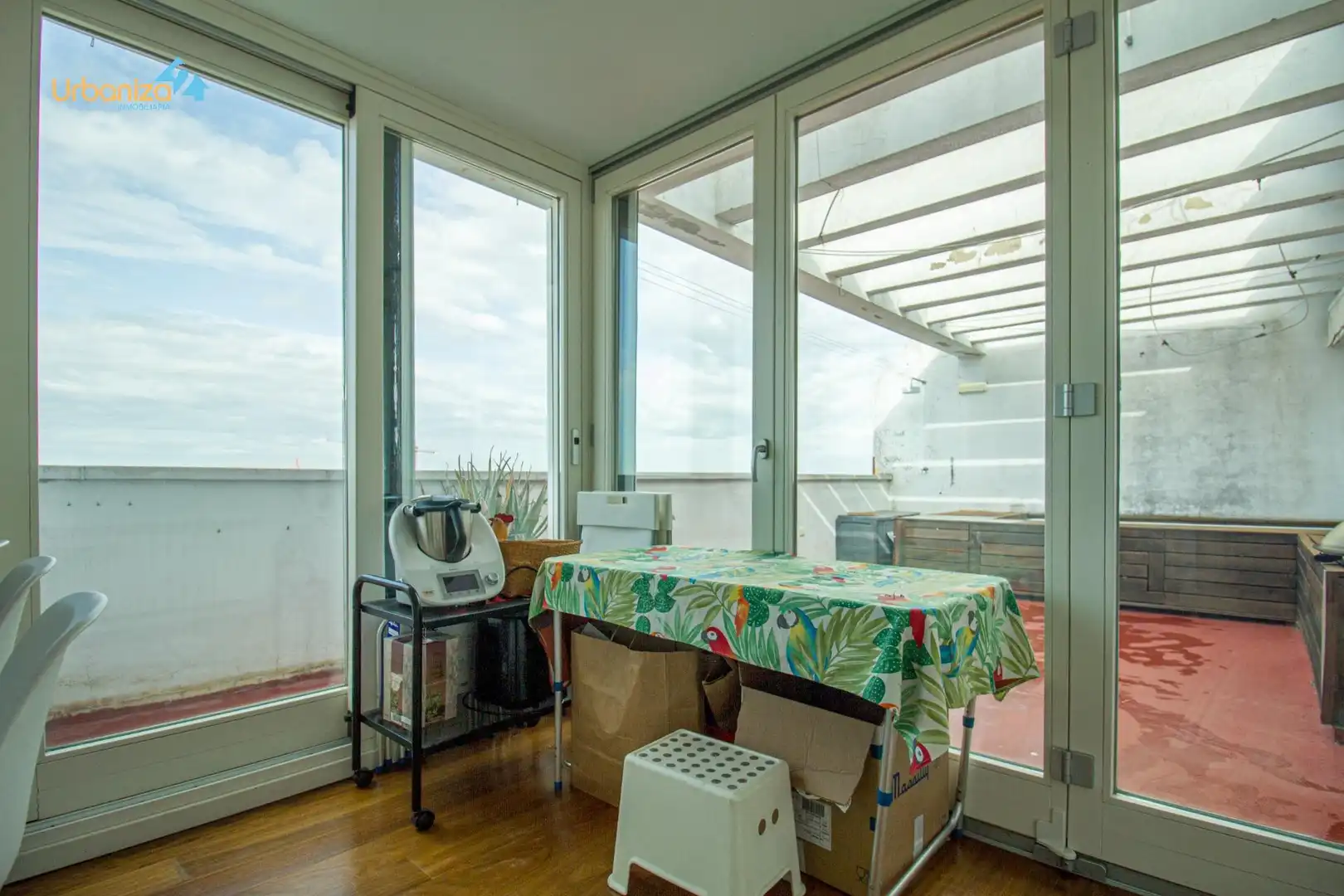 Balcony of Attic for sale in Badajoz  with Heating, Terrace and Storage room